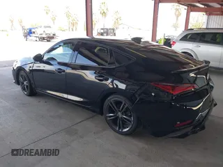 2023 Acura Integra w/A-Spec Package with VIN 19UDE4H35PA010229, listed as a IAAI auction lot 42043434 with 36,843 mi miles and . Bid and sale history available at DreamBid. Image 3.
