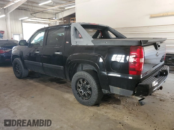 2008 Chevrolet Avalanche LTZ with VIN 3GNFK12368G245319, listed as a Copart auction lot 55281605 with 129,730 mi miles and Clean Title. Bid and sale history available at carsss.com. Image 2.