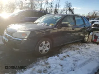 2004 Chevrolet Malibu Maxx LT with VIN 1G1ZU64834F145818, listed as a Copart auction lot 88210005 with 163,090 mi miles and Clean Title. Bid and sale history available at carsss.com. Image 1.