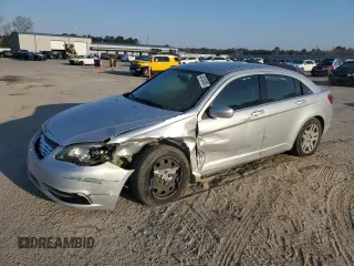 2012 Chrysler 200 LX with VIN 1C3CCBAG1CN183853, listed as a Copart auction lot 49124265 with 207,787 mi miles and Salvage Title. Bid and sale history available at DreamBid. Image 1.