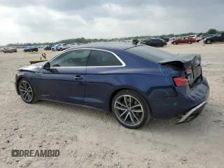 2021 Audi A5 S line Premium Plus z VIN WAUTAAF56MA019040, wystawiony jako Copart lot #51706225 z przebiegiem 47 587 mil mil oraz Szkoda całkowita • Salvage title. Historia ofert i sprzedaży dostępna na DreamBid. Obrazek 2.