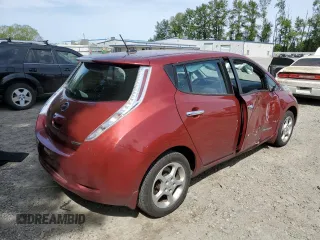 2015 Nissan LEAF SV z VIN 1N4AZ0CP2FC300798, wystawiony jako Copart lot #56552715 z przebiegiem 92 303 mil mil oraz Szkoda całkowita • Salvage title. Historia ofert i sprzedaży dostępna na DreamBid. Obrazek 3.