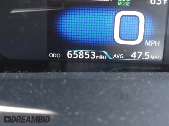 2017 Toyota Prius Two with VIN JTDKBRFU7H3032469, listed as a IAAI auction lot 42097816 with 65,853 mi miles and . Bid and sale history available at DreamBid. Image 15.