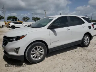 2020 Chevrolet Equinox LS z VIN 3GNAXHEV4LS617361, wystawiony jako Copart lot #59473035 z przebiegiem 15 997 mil mil oraz Szkoda całkowita • Salvage title. Historia ofert i sprzedaży dostępna na DreamBid. Obrazek 1.