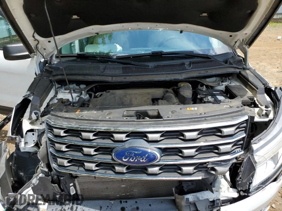 2017 Ford Explorer with VIN 1FM5K7B83HGE19504, listed as a Copart auction lot 61538355 with 68,793 mi miles and Salvage title. Bid and sale history available at DreamBid. Image 12.