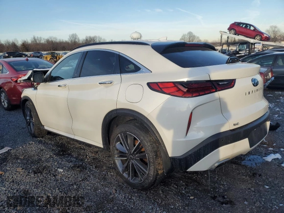 2023 Infiniti QX55 Essential z VIN 3PCAJ5KR8PF109795, wystawiony jako Copart lot #85816114 z przebiegiem 11 985 mil mil oraz Szkoda całkowita • Salvage title. Historia ofert i sprzedaży dostępna na DreamBid. Obrazek 2.