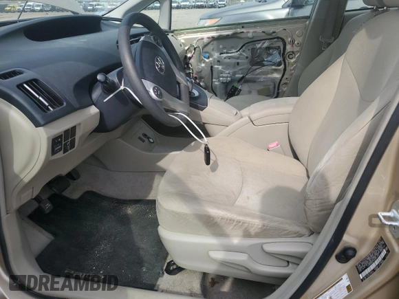 2010 Toyota Prius II with VIN JTDKN3DU7A0051330, listed as a Copart auction lot 53600335 with 89,034 mi miles and Clean Title. Bid and sale history available at carsss.com. Image 7.