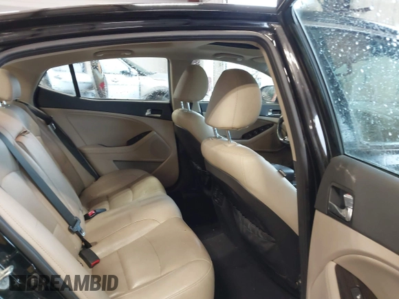 2014 Kia Optima EX z VIN 5XXGN4A75EG339104, wystawiony jako IAAI lot #42311979 z przebiegiem 115 119 mil mil oraz . Historia ofert i sprzedaży dostępna na DreamBid. Obrazek 8.