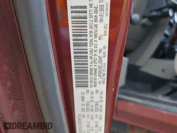 2007 Jeep Wrangler X z VIN 1J4FA24187L152407, wystawiony jako Copart lot #62571655 z przebiegiem 121 500 mil mil oraz Czysty tytuł • Clean title. Historia ofert i sprzedaży dostępna na DreamBid. Obrazek 12.