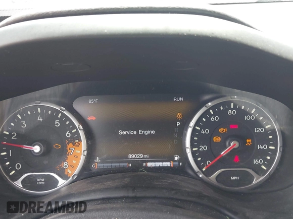2016 Jeep Renegade Limited z VIN ZACCJADT9GPD96633, wystawiony jako IAAI lot #42420027 z przebiegiem 89 029 mil mil oraz . Historia ofert i sprzedaży dostępna na DreamBid. Obrazek 7.