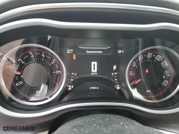 2017 Dodge Challenger GT with VIN 2C3CDZGG5HH656599, listed as a Copart auction lot 46677795 with 51,985 mi miles and Salvage Title. Bid and sale history available at carsss.com. Image 9.