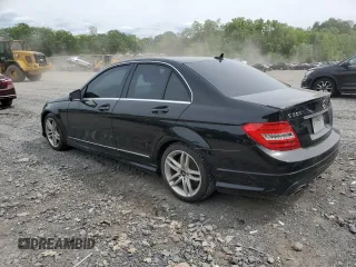 2012 Mercedes-Benz C 300 Sport with VIN WDDGF8BB2CR211054, listed as a Copart auction lot 58264875 with 131,478 mi miles and Clean title. Bid and sale history available at DreamBid. Image 2.