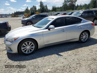 2017 Infiniti Q50 Sport with VIN JN1EV7AP1HM737727, listed as a Copart auction lot 63591925 with 116,982 mi miles and Clean title. Bid and sale history available at DreamBid. Image 1.