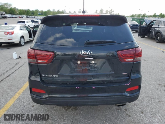 2019 Kia Sorento L with VIN 5XYPG4A30KG551245, listed as a Copart auction lot 54593895 with 84,644 mi miles and Salvage Title. Bid and sale history available at DreamBid. Image 6.