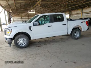 2023 Ford F-150 XL with VIN 1FTEW1EBXPKD31221, listed as a Copart auction lot 47306805 with 14,999 mi miles and Non Repairable. Bid and sale history available at carsss.com. Image 1.