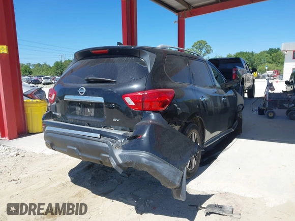 2020 Nissan Pathfinder SV with VIN 5N1DR2BN3LC617693, listed as a IAAI auction lot 41838832 with Not Provided miles. Bid and sale history available at carsss.com. Image 4.