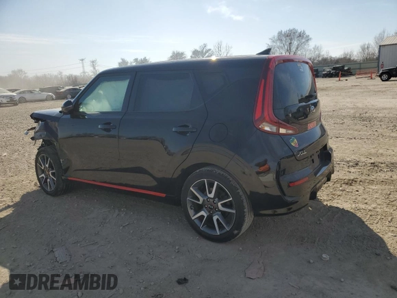 2021 Kia Soul Turbo with VIN KNDJ53AFXM7126597, listed as a Copart auction lot 48763885 with Not Provided miles and Salvage Title. Bid and sale history available at DreamBid. Image 2.