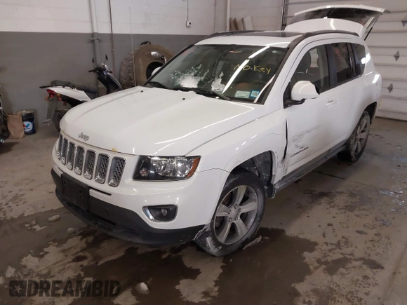 2017 Jeep Compass Latitude z VIN 1C4NJDEB6HD101312, wystawiony jako IAAI lot #41443770 z przebiegiem 79 264 mil mil oraz . Historia ofert i sprzedaży dostępna na DreamBid. Obrazek 21.