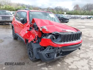 2018 Jeep Renegade Sport with VIN ZACCJBAB9JPH44312, listed as a IAAI auction lot 42076661 with 75,146 mi miles and . Bid and sale history available at DreamBid. Image 6.