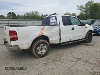 2008 Ford F-150 STX with VIN 1FTRX12W28KD35609, listed as a Copart auction lot 50948055 with 416,130 mi miles and Salvage Title. Bid and sale history available at carsss.com. Image 3.