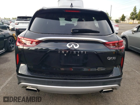 2019 Infiniti QX50 Essential with VIN 3PCAJ5M10KF103991, listed as a Copart auction lot 67370683 with 60,690 mi miles and Salvage title. Bid and sale history available at DreamBid. Image 6.