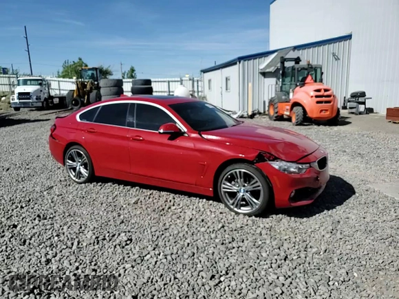 2017 BMW 4 Series 430i xDrive with VIN WBA4F9C54HG439603, listed as a Copart auction lot 62525125 with 40,331 mi miles and Salvage title. Bid and sale history available at DreamBid. Image 13.