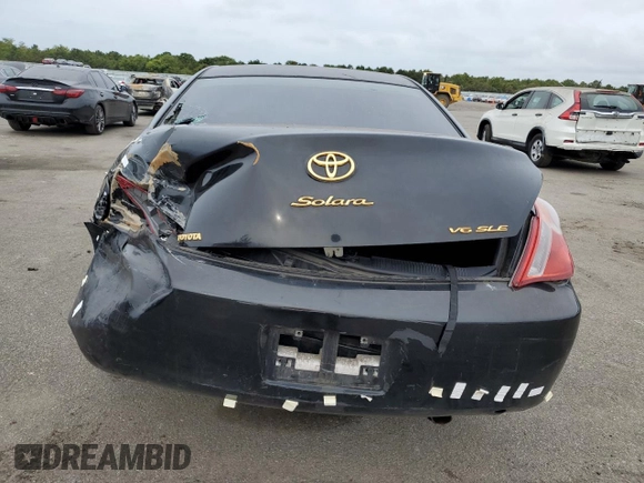 2004 Toyota Solara SE with VIN 4T1CA30P24U009933, listed as a Copart auction lot 72213464 with 360,706 mi miles and Salvage Title. Bid and sale history available at DreamBid. Image 6.