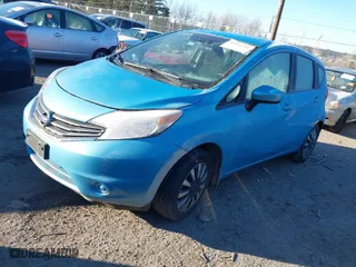 2015 Nissan Versa Note SV with VIN 3N1CE2CP3FL388567, listed as a IAAI auction lot 41551762 with 132,331 mi miles. Bid and sale history available at carsss.com. Image 2.