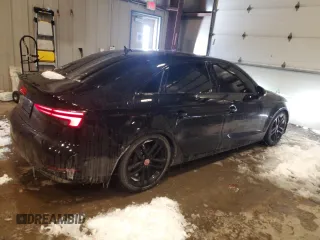 2020 Audi A3 Sedan Premium with VIN WAUAUGFF4LA093856, listed as a Copart auction lot 45394075 with 45,985 mi miles and Salvage Title. Bid and sale history available at carsss.com. Image 3.