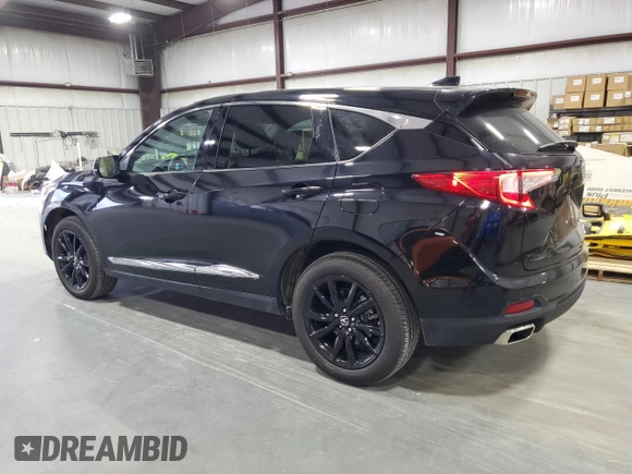 2024 Acura RDX Technology with VIN 5J8TC2H50RL020343, listed as a Copart auction lot 55352415 with 8,666 mi miles and Salvage title. Bid and sale history available at DreamBid. Image 2.
