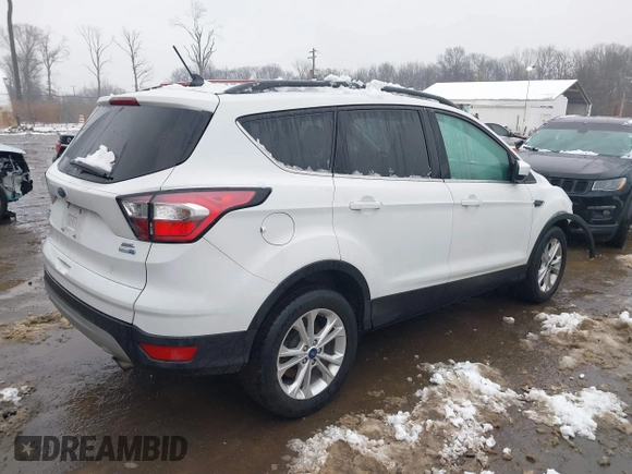 2018 Ford Escape SEL with VIN 1FMCU9HD9JUA69594, listed as a IAAI auction lot 41571208 with 124,193 mi miles. Bid and sale history available at carsss.com. Image 4.