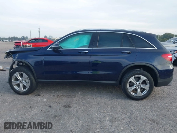 2018 Mercedes-Benz GLC with VIN WDC0G4JB4JV094465, listed as a IAAI auction lot 41869125 with 77,356 mi miles. Bid and sale history available at carsss.com. Image 15.