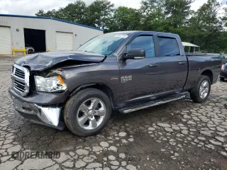 2019 Ram 1500 Big Horn z VIN 1C6RR7TTXKS695906, wystawiony jako Copart lot #56542795 z przebiegiem 161 644 mil mil oraz Szkoda całkowita • Salvage title. Historia ofert i sprzedaży dostępna na DreamBid. Obrazek 1.