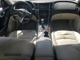 2019 Infiniti Q50 Luxe z VIN JN1EV7APXKM517090, wystawiony jako Copart lot #56740215 z przebiegiem 69 702 mil mil oraz Szkoda całkowita • Salvage title. Historia ofert i sprzedaży dostępna na DreamBid. Obrazek 8.
