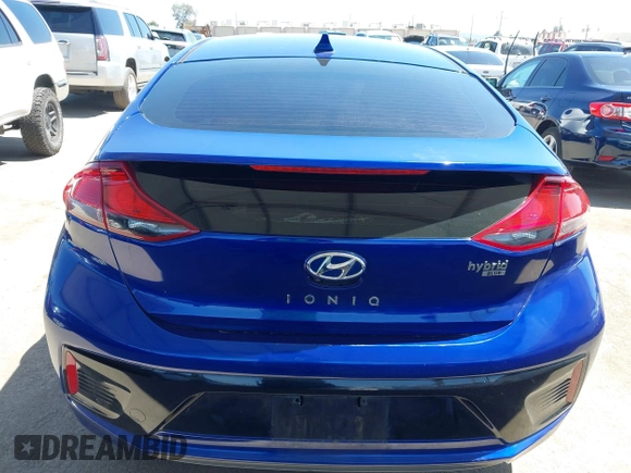 2019 Hyundai Ioniq Blue with VIN KMHC65LC7KU180387, listed as a IAAI auction lot 42510425 with 182,938 mi miles and . Bid and sale history available at DreamBid. Image 17.