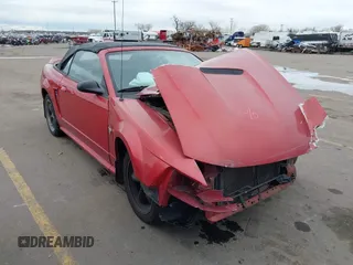 1999 Ford Mustang with VIN 1FAFP444XXF234721, listed as a IAAI auction lot 38667030 with 152,122 mi miles and . Bid and sale history available at DreamBid. Image 1.
