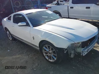 2010 Ford Mustang V6 with VIN 1ZVBP8AN2A5177017, listed as a IAAI auction lot 41357847 with 184,744 mi miles and . Bid and sale history available at DreamBid. Image 1.