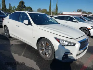 2020 Infiniti Q50 Edition 30 with VIN JN1EV7AP0LM201103, listed as a IAAI auction lot 41323901 with 57,201 mi miles and . Bid and sale history available at DreamBid. Image 1.