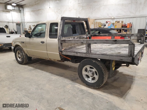 2002 Ford Ranger XL Fleet with VIN 1FTYR44V62PB36360, listed as a Copart auction lot 50268595 with 117,479 mi miles and Clean Title. Bid and sale history available at carsss.com. Image 2.