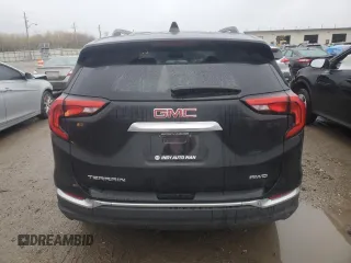 2018 GMC Terrain SLT with VIN 3GKALVEV7JL357813, listed as a Copart auction lot 80859704 with 97,437 mi miles and Salvage Title. Bid and sale history available at carsss.com. Image 6.