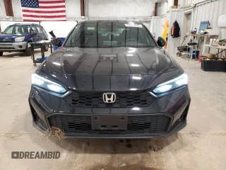 2025 Honda Civic Sport with VIN 2HGFE2F55SH512752, listed as a Copart auction lot 52079535 with 11,804 mi miles and Salvage Title. Bid and sale history available at carsss.com. Image 5.