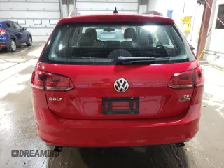 2017 Volkswagen Golf SportWagen S with VIN 3VW017AU9HM510909, listed as a Copart auction lot 81958244 with 144,439 mi miles and Salvage Title. Bid and sale history available at carsss.com. Image 6.