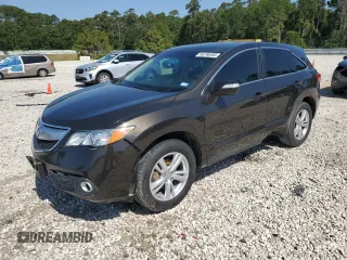 2015 Acura RDX Technology z VIN 5J8TB4H55FL013544, wystawiony jako Copart lot #56795265 z przebiegiem 105 066 mil mil oraz Szkoda całkowita • Salvage title. Historia ofert i sprzedaży dostępna na DreamBid. Obrazek 1.