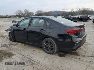 2021 Kia Forte GT-Line with VIN 3KPF34AD6ME297508, listed as a Copart auction lot 85297774 with 93,191 mi miles and Salvage Title. Bid and sale history available at carsss.com. Image 2.