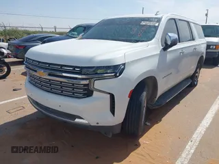 2023 Chevrolet Suburban Premier with VIN 1GNSKFKDXPR264328, listed as a IAAI auction lot 42349298 with Not provided miles and . Bid and sale history available at DreamBid. Image 17.