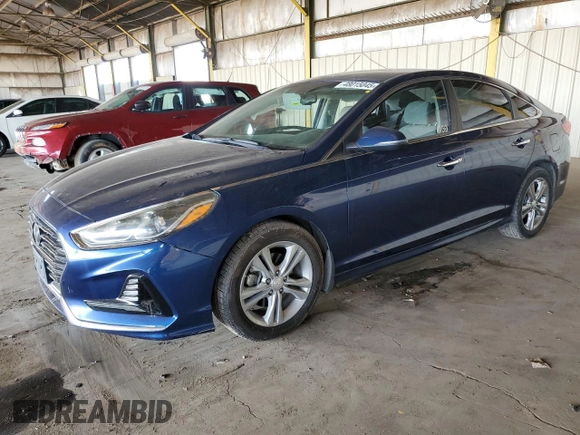 2018 Hyundai Sonata SEL with VIN 5NPE34AF6JH602901, listed as a Copart auction lot 48015045 with 42,278 mi miles and Salvage Title. Bid and sale history available at DreamBid. Image 1.