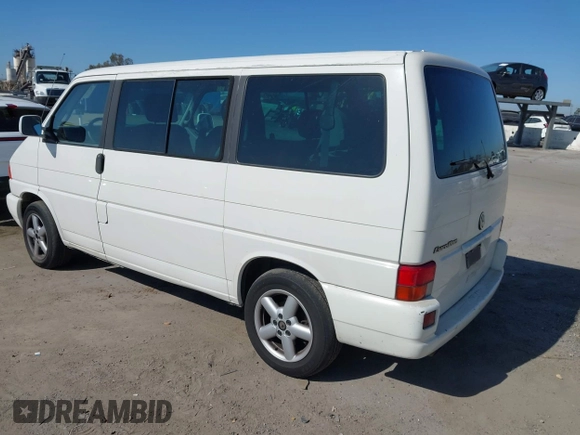 2002 Volkswagen EuroVan с VIN WV2KB47042H047408, выставлен на аукционе IAAI как лот 42007062 с пробегом 131 971 миль миль и . История ставок и продаж доступна на DreamBid. Изображение 3.