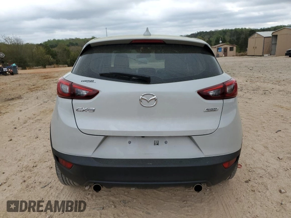 2019 Mazda CX-3 Sport with VIN JM1DKDB7XK1454654, listed as a Copart auction lot 51234285 with 34,390 mi miles and Salvage Title. Bid and sale history available at carsss.com. Image 6.
