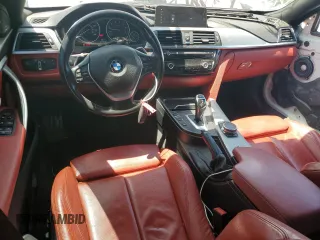 2019 BMW 4 Series 430i xDrive with VIN WBA4J3C58KBL07332, listed as a Copart auction lot 57670745 with 84,782 mi miles and Salvage title. Bid and sale history available at DreamBid. Image 8.