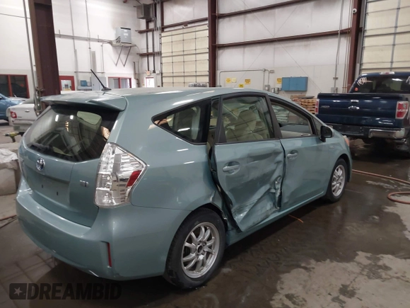 2014 Toyota Prius Two with VIN JTDZN3EU6E3307281, listed as a IAAI auction lot 42620699 with 116,908 mi miles and . Bid and sale history available at DreamBid. Image 4.